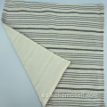 Uso del hogar Cubiertas de almohada de lanzamiento de patrón de rayas grises
